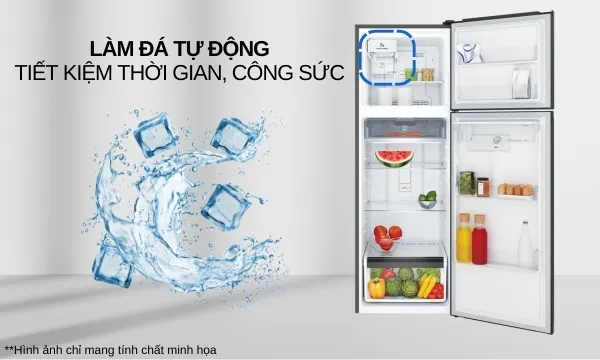 Làm đá tự động nhanh chóng